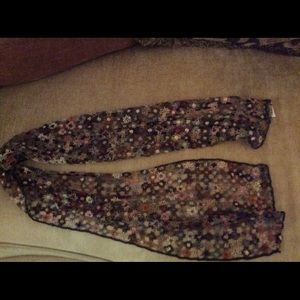 Floral Lace Scarf